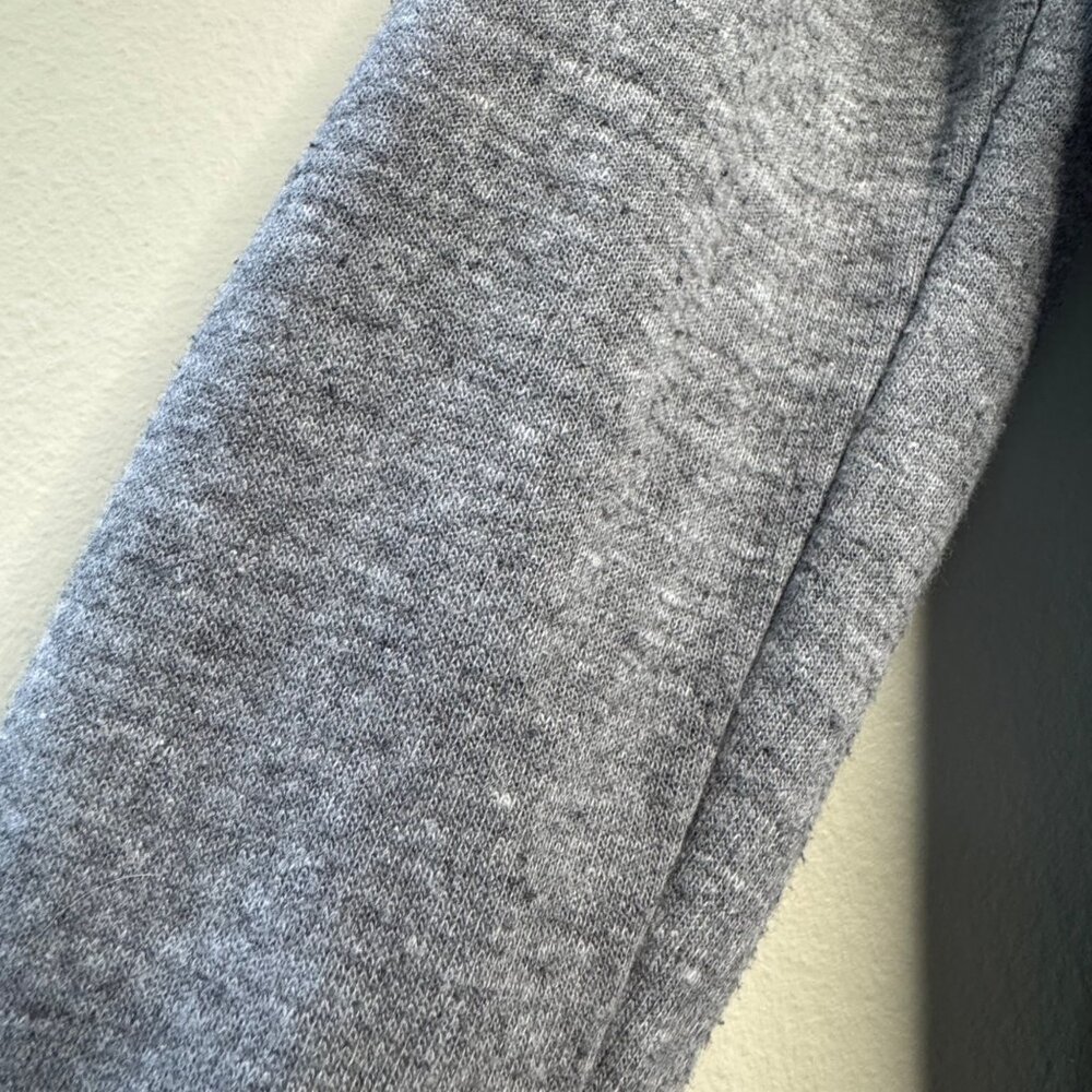 AVIATOR NATION 5 Stripe Hoodie Kids 10 Gray Blue Stripes Full Zip Made In USA - Picture 5 of 7